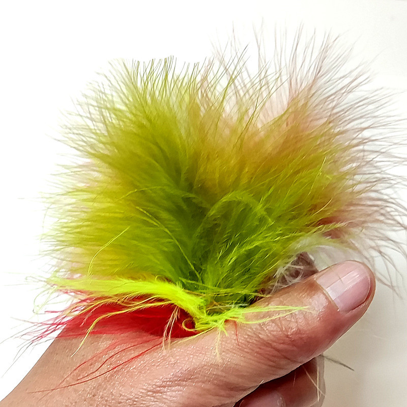 Feather Trim Marabou - Ausgewählte 50 Stück Truthahn-Marabou-Federn zum Fliegenbinden