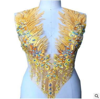 Applique Patch Flower - 3D Dreidimensionale Blume Heißer Bohren Perlen