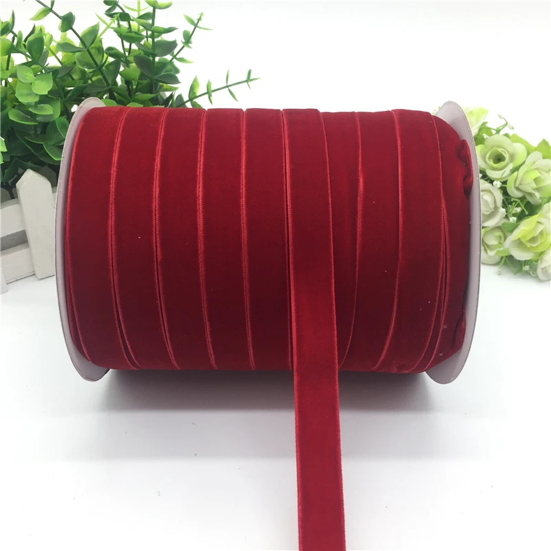 Velvet Ribbon Roll - 5 Yards 5/8