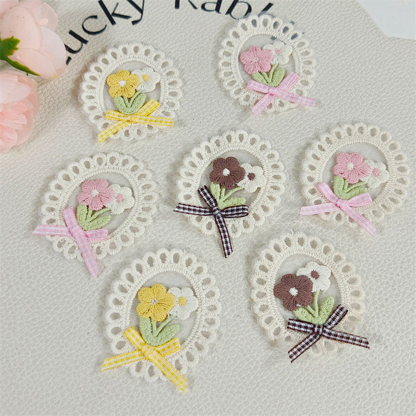 Applique Patch Flower - 10 Stück Neue Frühlings- und Sommer-Applikationen