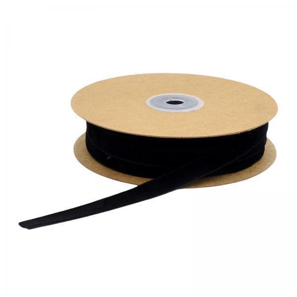 Velvet Ribbon Roll - 4x einseitiges Samtband, 1 Rolle, Vintage-Stil,