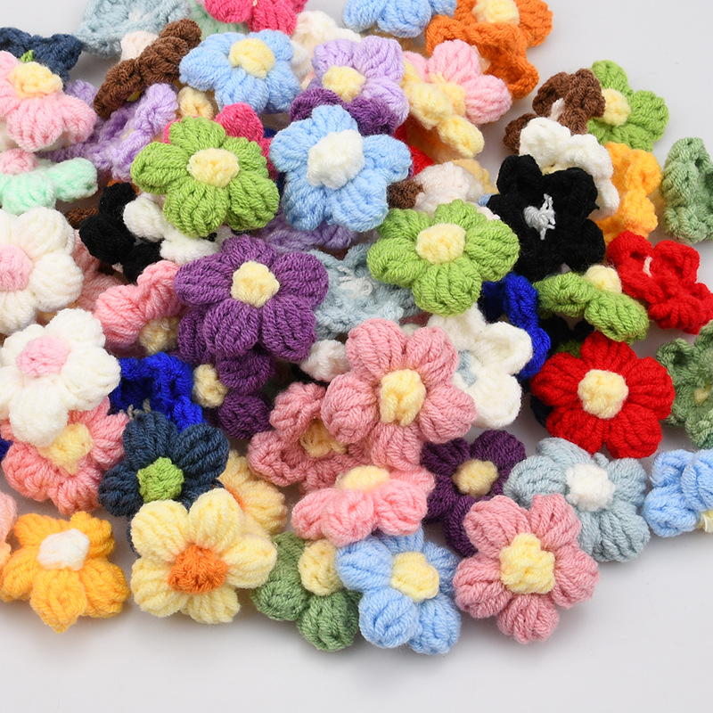Handgefertigte Häkel-Applikati – Applique Patch Flower Bewertung und Preis