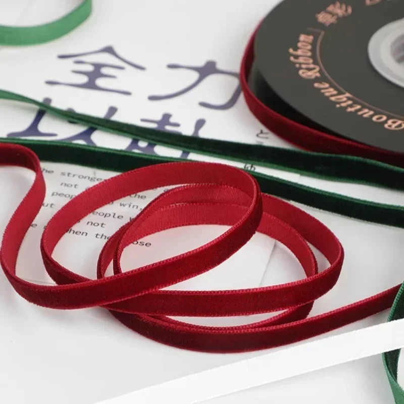 5 Meter/Rolle 6mm Breites Samt – Velvet Ribbon Roll Bewertung und Preis