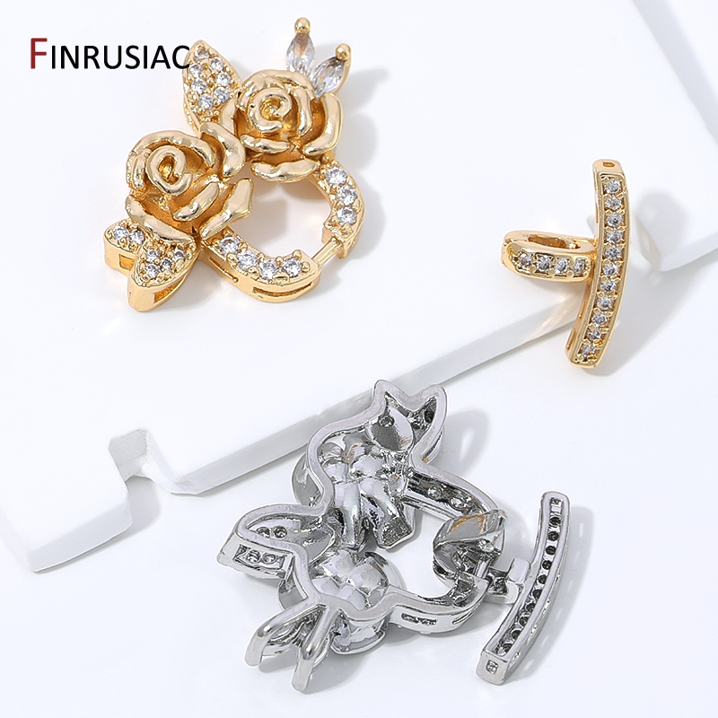 14K vergoldete Messing-Zirkon- – Embellishment Crafts Bewertung und Preis