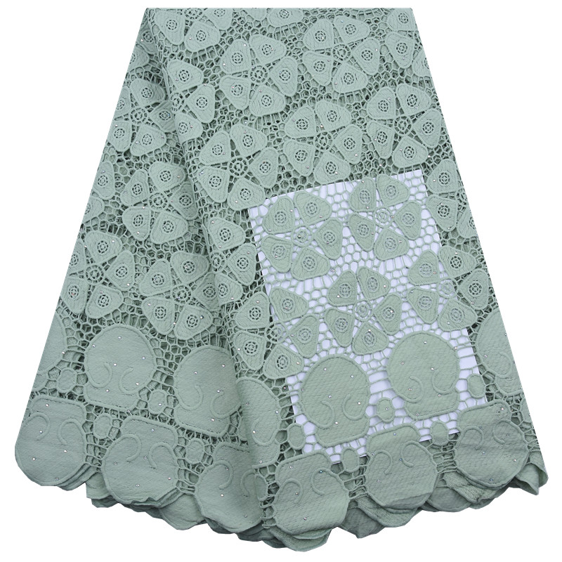 Afrikanischer guipure spitzens – Crystal Mesh Fabric Bewertung und Preis