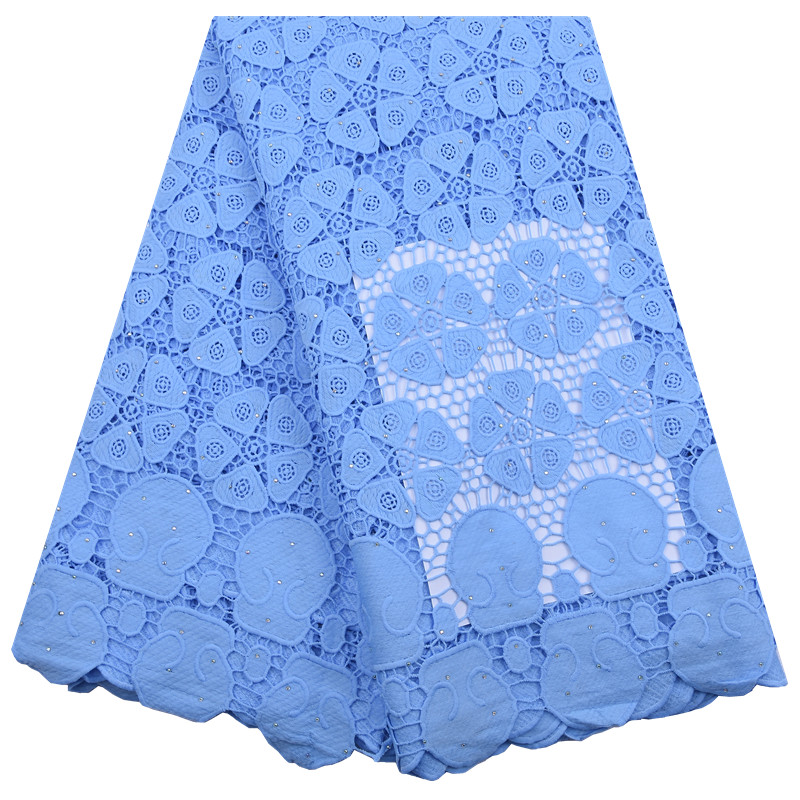 Afrikanischer guipure spitzens – Crystal Mesh Fabric Bewertung und Preis