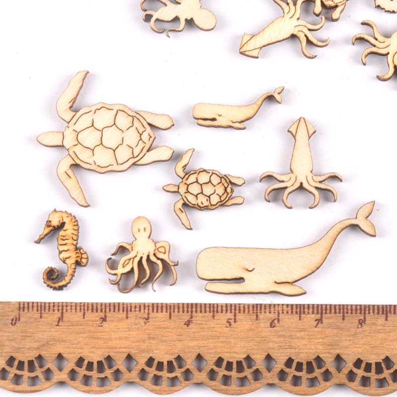 20 Stücke 25-40mm Meeresschild – Craft Embellishment Bewertung und Preis
