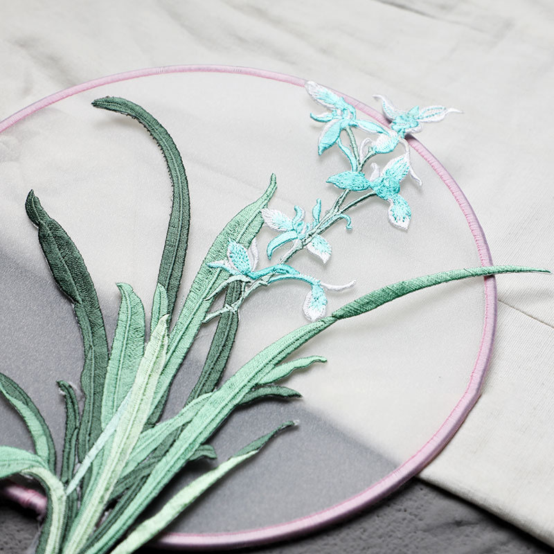 1 Stück Eisen auf Patch gestic – Applique Patch Flower Bewertung und Preis