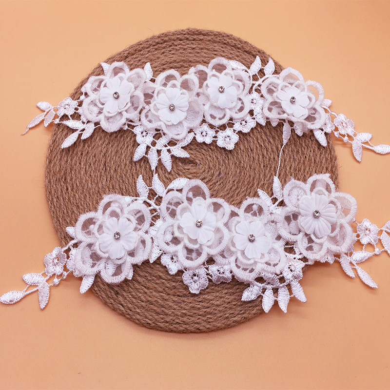 2 Paare/los Mesh Modische Kost – Applique Patch Flower Bewertung und Preis
