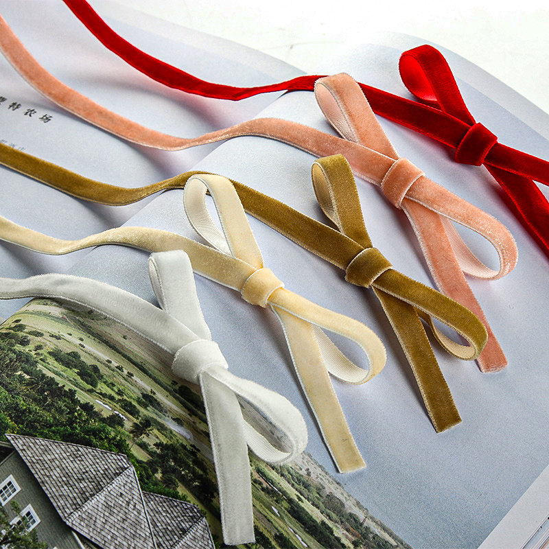 45 Meter/Rolle Samtband Hochze – Velvet Ribbon Roll Bewertung und Preis