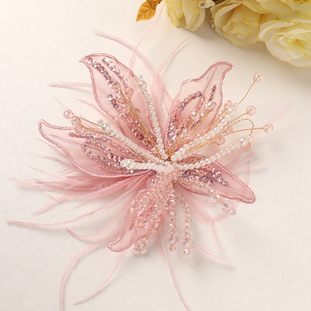 1 Stück Feder-Perlen 3D Organz – Applique Patch Flower Bewertung und Preis
