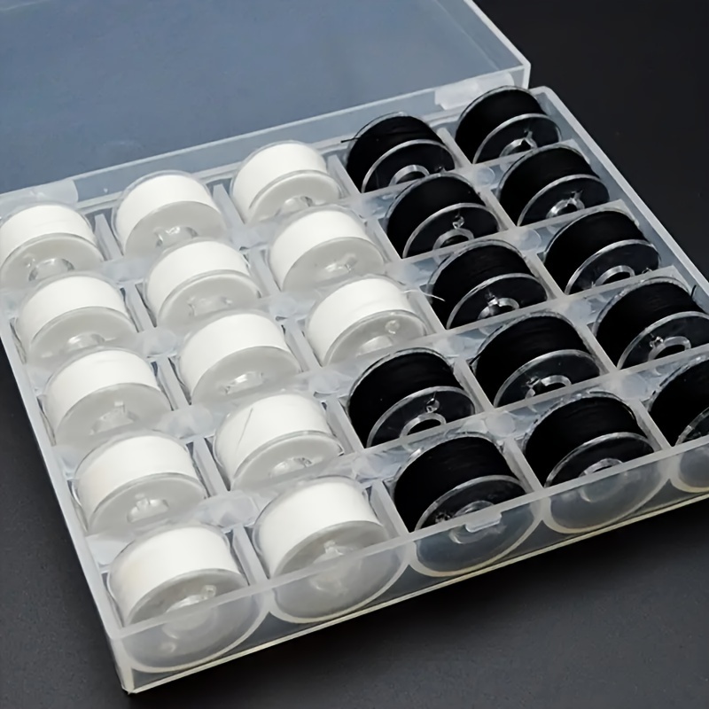 25/PCS/BOX Wundnähgarn, Schwar – Craft Embellishment Storage Bewertung und Preis