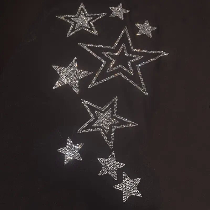 Schimmernde Strass-Heißprägung – Hotfix Rhinestone Sheet Bewertung und Preis
