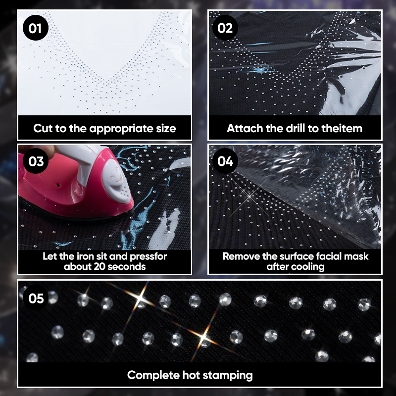 QIAO 1/2/4/6 Stück V-Ausschnit – Hotfix Rhinestone Sheet Bewertung und Preis
