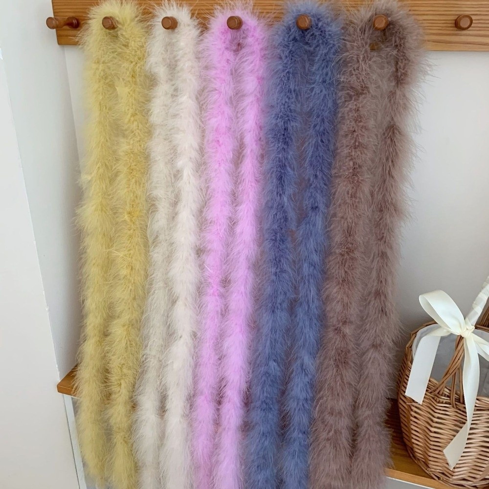 2 Meter Marabou-Feder-Boa-Mans – Feather Trim Marabou Bewertung und Preis