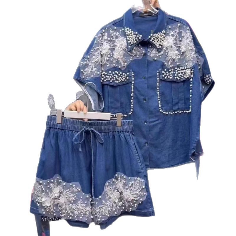 2-teiliges Set für Damen, Diam – Applique Patch Flower Bewertung und Preis