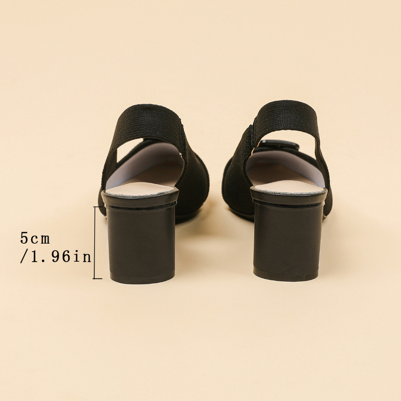 Damen-Sandalen mit spitzer Zeh – Embellish Knit Bewertung und Preis